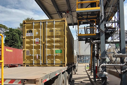 Carga Lecitina en planta